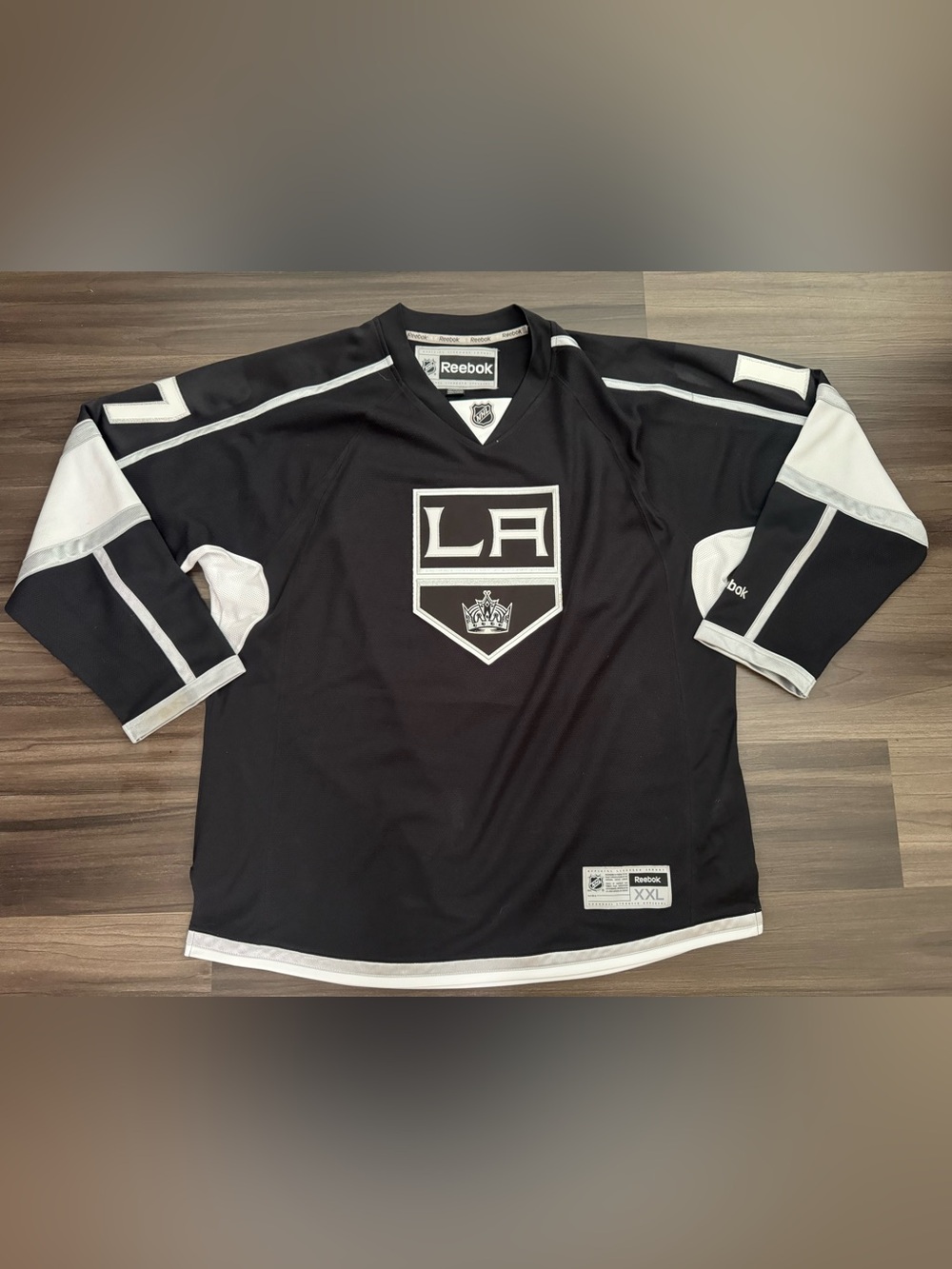 Reebok Los Angeles Kings Milan Lucic #17 NHL Hockey Stitched Jersey Men’s 2XL